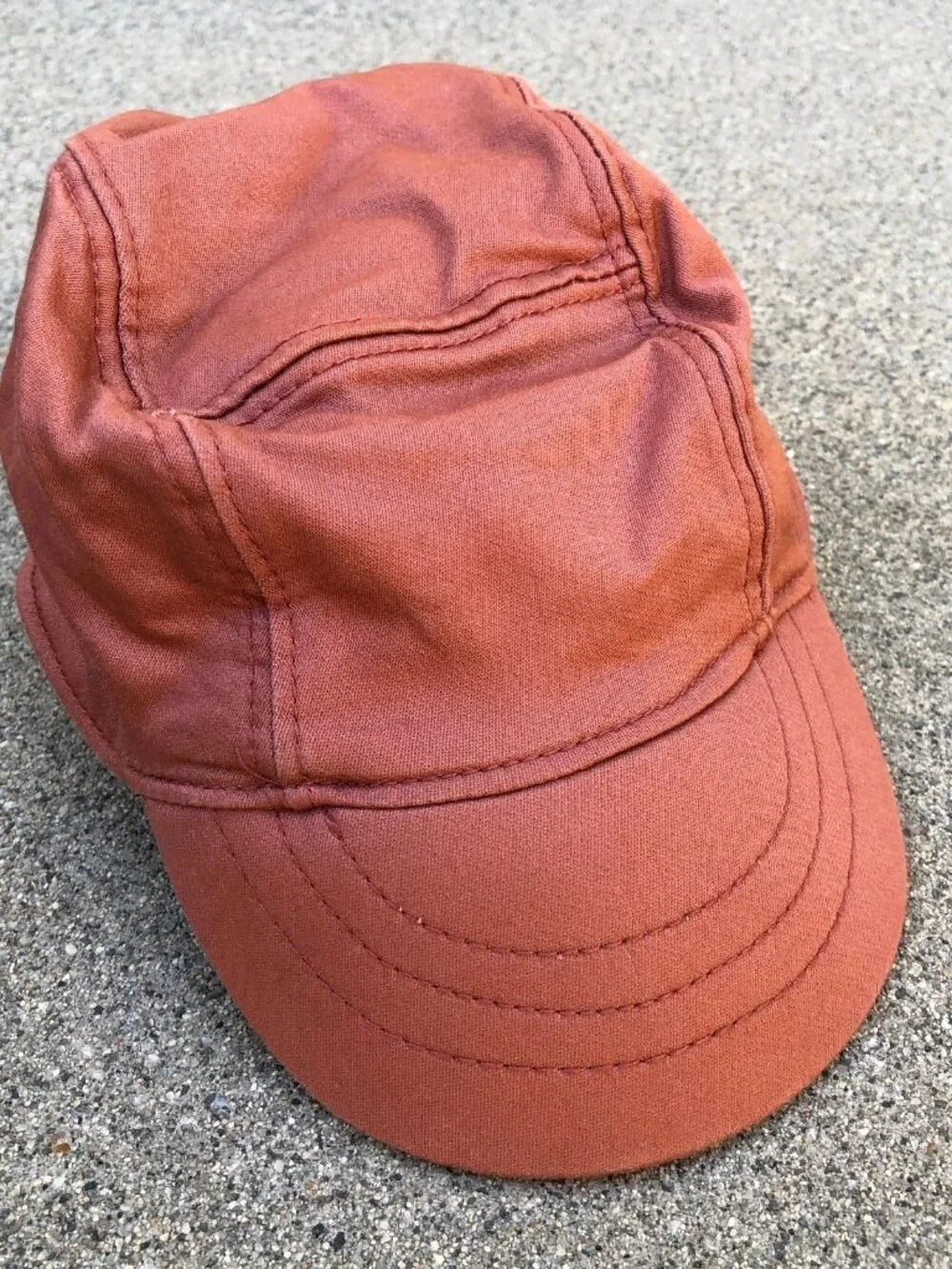 LITTLE LASS 5 Panel Hat 18 M Toddler Kids Orange Cap